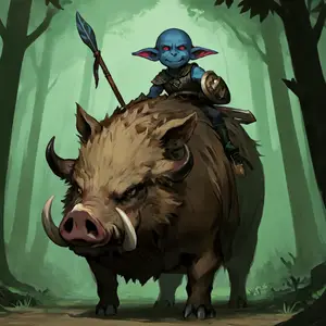 Hobgoblin Boar Rider