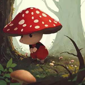 Amanita Mushroom