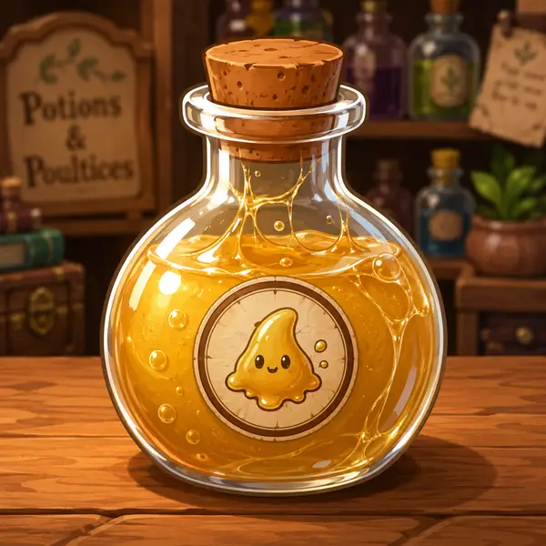 Sticky Glue Flask