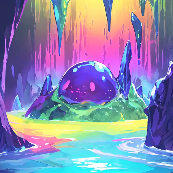 Giant Prismatic Slime