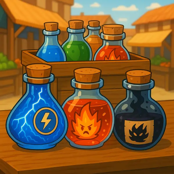 Elemental Mixture Flask